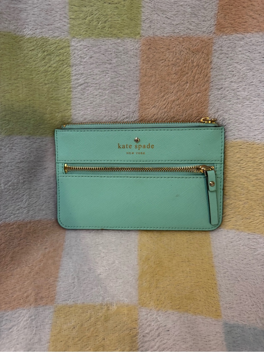 kate spade double Zip Cardholder Wallet